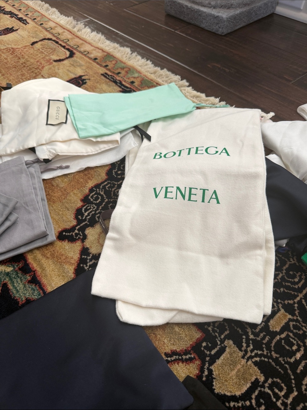 Dior gucci bottega prada dust bag lot